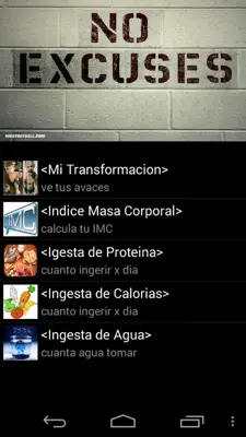 Gym Guia Completa android App screenshot 5