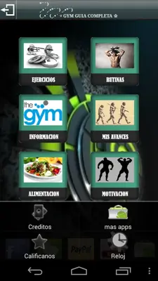 Gym Guia Completa android App screenshot 6